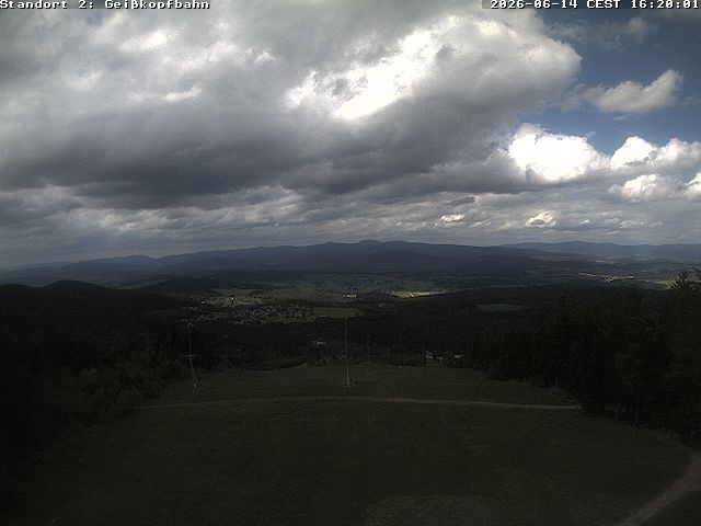 Archiv Foto Webcam Bergstation der Geisskopfbahn