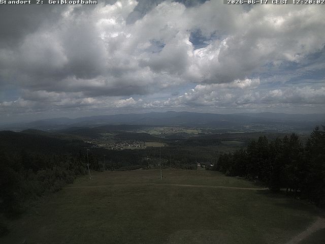 Archiv Foto Webcam Bergstation der Geisskopfbahn
