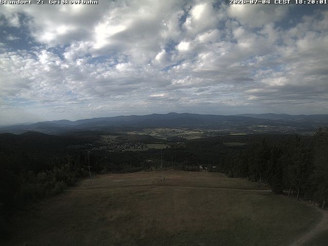 Archiv Foto Webcam Bergstation der Geisskopfbahn