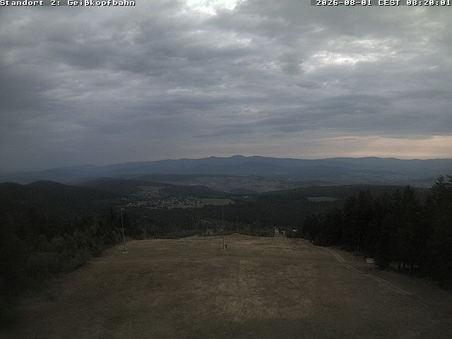 Archiv Foto Webcam Bergstation der Geisskopfbahn