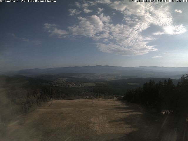 Archiv Foto Webcam Bergstation der Geisskopfbahn