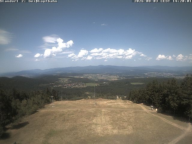 Archiv Foto Webcam Bergstation der Geisskopfbahn