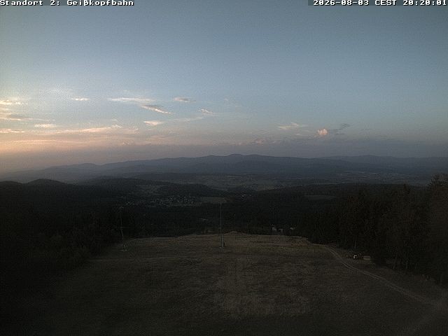 Archiv Foto Webcam Bergstation der Geisskopfbahn