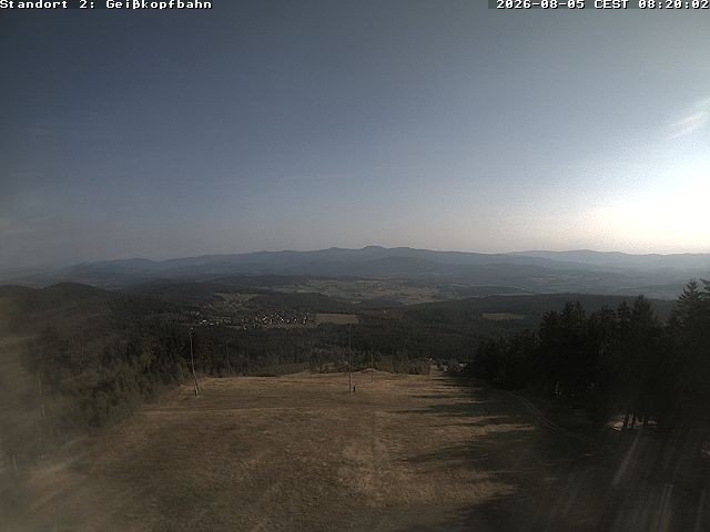 Archiv Foto Webcam Bergstation der Geisskopfbahn