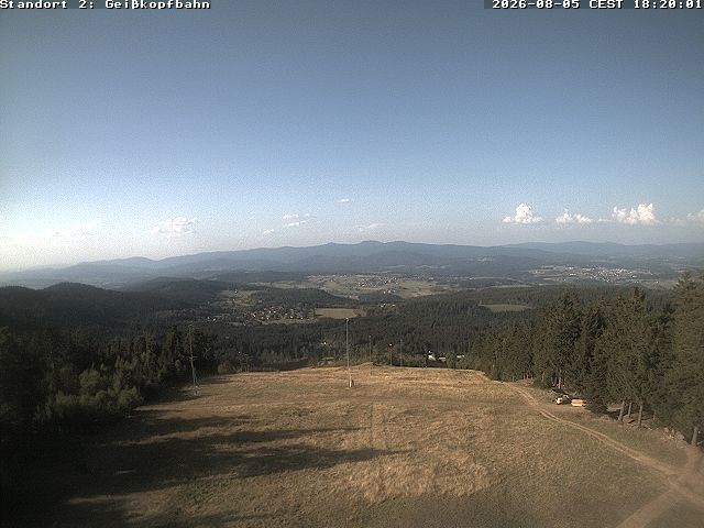Archiv Foto Webcam Bergstation der Geisskopfbahn
