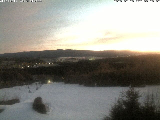 Archived image Webcam Geisskopf: View down the valley