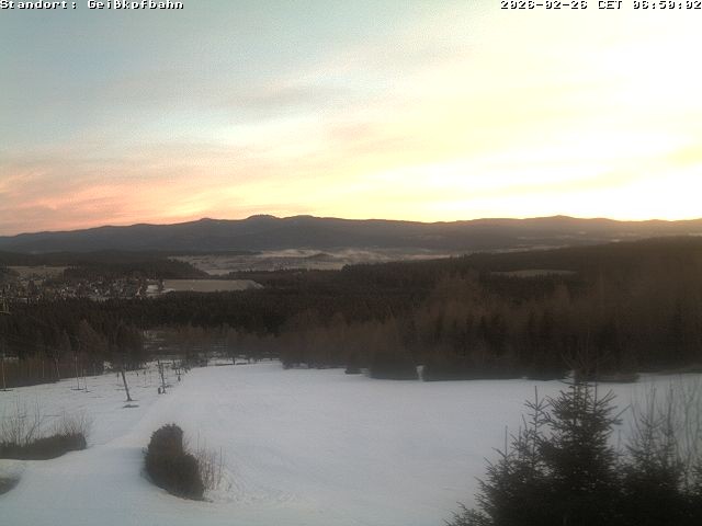 Archived image Webcam Geisskopf: View down the valley