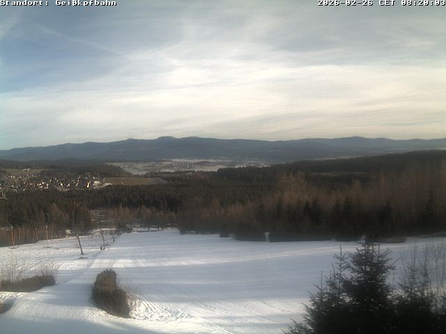 Archived image Webcam Geisskopf: View down the valley