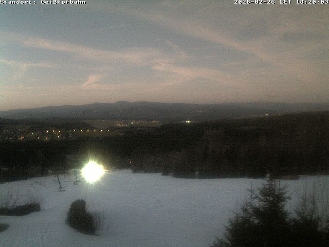 Archived image Webcam Geisskopf: View down the valley