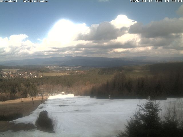 Archiv Foto Webcam Blick vom Geisskopf ins Tal