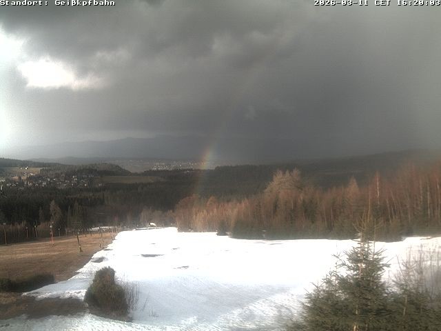 Archiv Foto Webcam Blick vom Geisskopf ins Tal