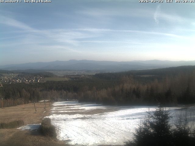 Archiv Foto Webcam Blick vom Geisskopf ins Tal
