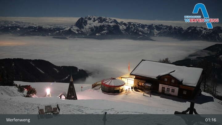 Archiv Foto Webcam Werfenweng - Bischling