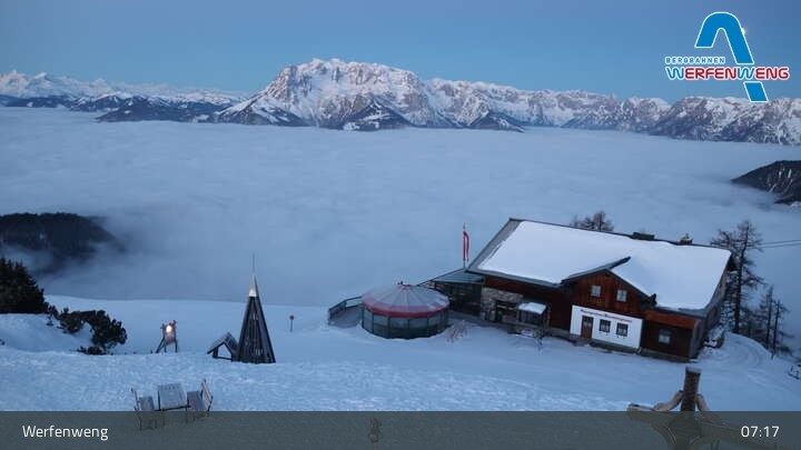 Archiv Foto Webcam Werfenweng - Bischling