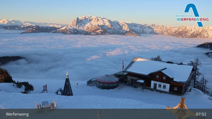 Archiv Foto Webcam Werfenweng - Bischling