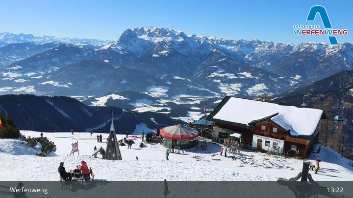 Archiv Foto Webcam Werfenweng - Bischling