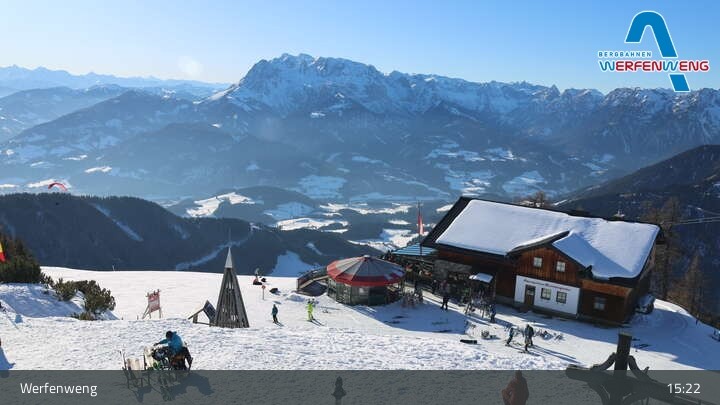 Archiv Foto Webcam Werfenweng - Bischling