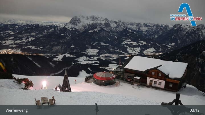 Archiv Foto Webcam Werfenweng - Bischling