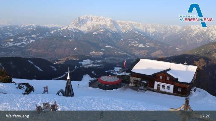 Archiv Foto Webcam Werfenweng - Bischling