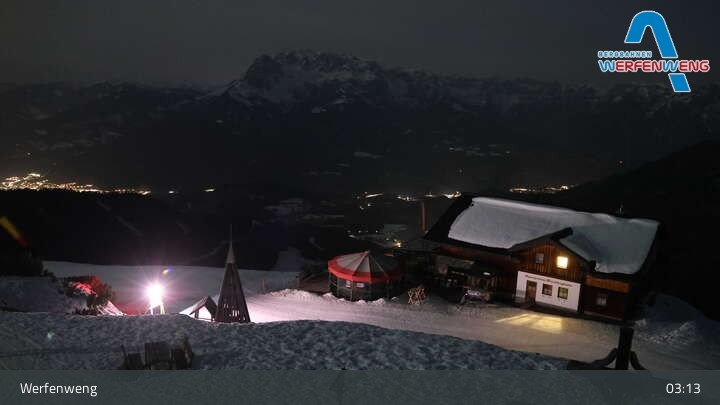 Archived image Webcam Werfenweng (Bischling)