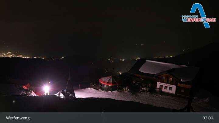 Archiv Foto Webcam Werfenweng - Bischling