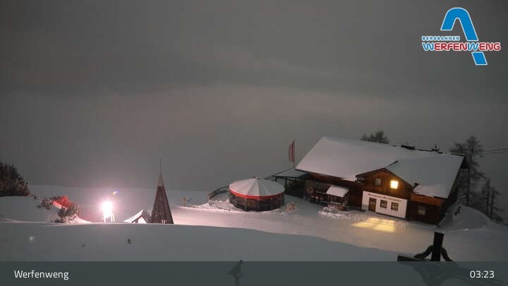 Archived image Webcam Werfenweng (Bischling)