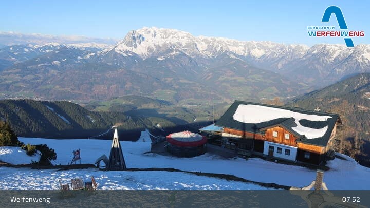Archived image Webcam Werfenweng (Bischling)