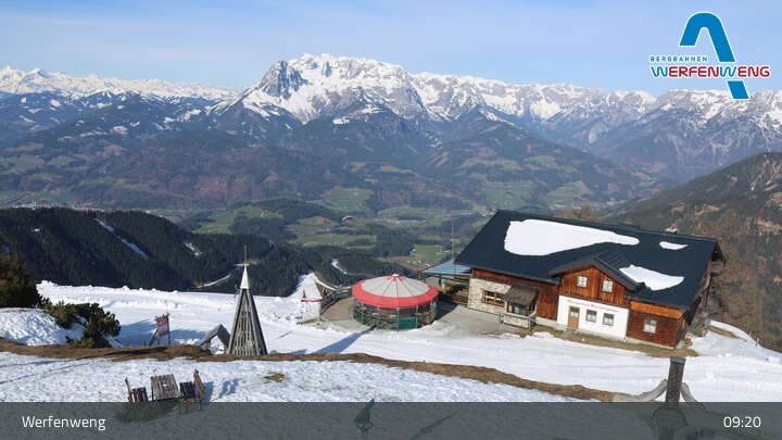 Archived image Webcam Werfenweng (Bischling)
