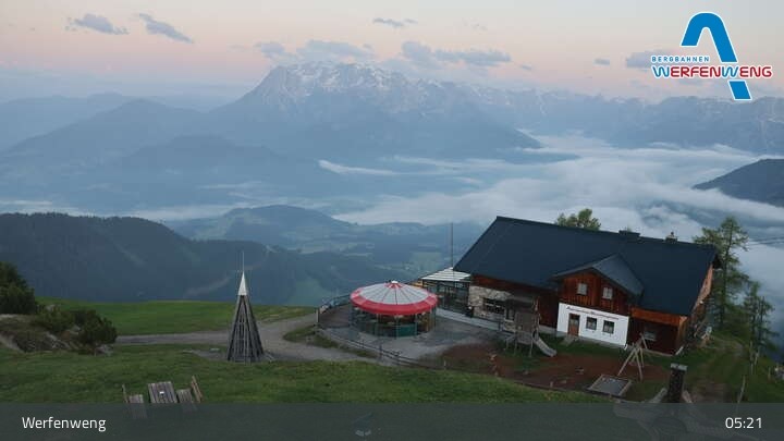 Archived image Webcam Werfenweng (Bischling)