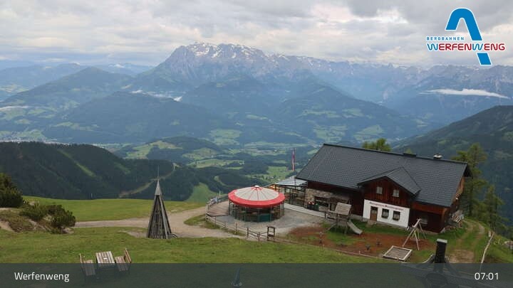 Archived image Webcam Werfenweng (Bischling)