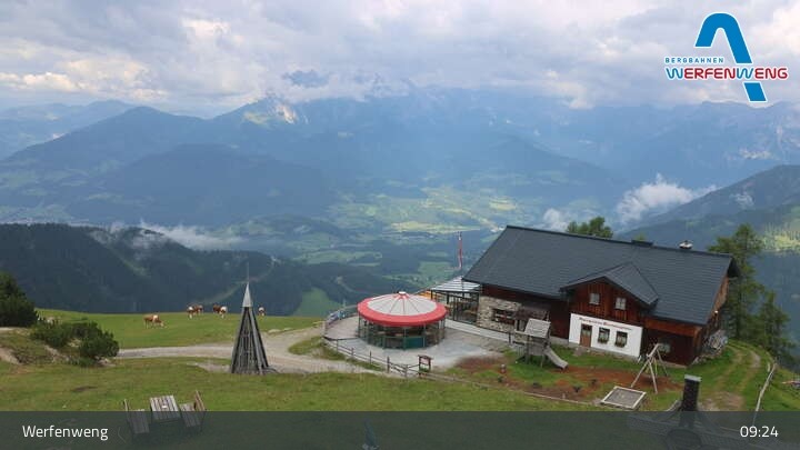 Archiv Foto Webcam Werfenweng - Bischling