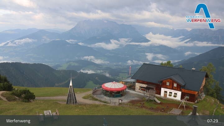 Archiv Foto Webcam Werfenweng - Bischling