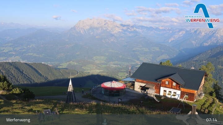 Archived image Webcam Werfenweng (Bischling)