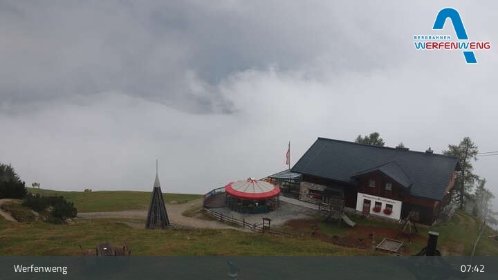 Archived image Webcam Werfenweng (Bischling)