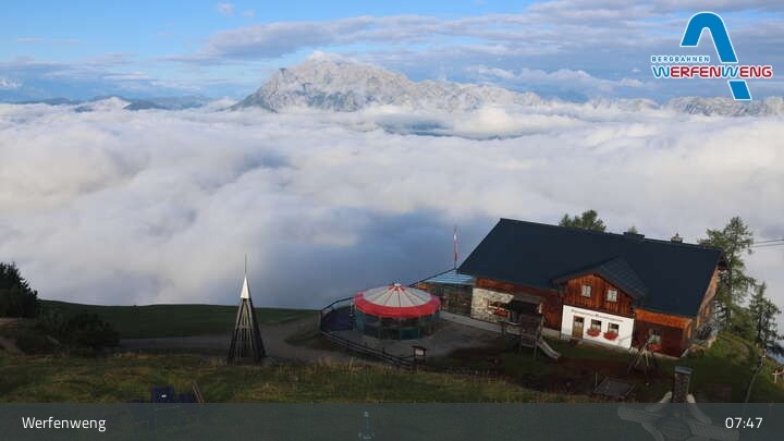 Archiv Foto Webcam Werfenweng - Bischling