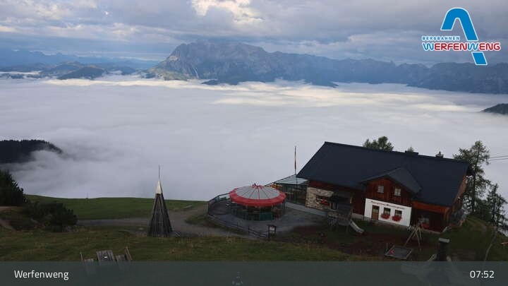 Archiv Foto Webcam Werfenweng - Bischling