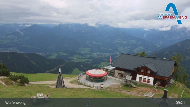 Archived image Webcam Werfenweng (Bischling)