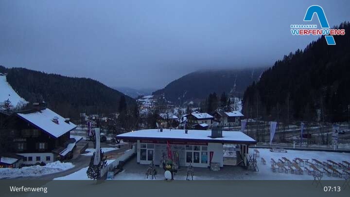 Archiv Foto Webcam Talstation Werfenweng
