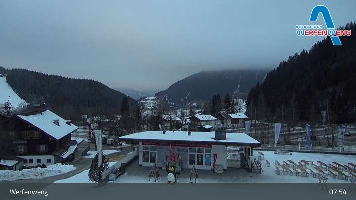Archiv Foto Webcam Talstation Werfenweng