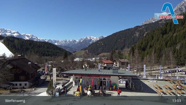 Archived image Webcam Werfenweng - Base Station