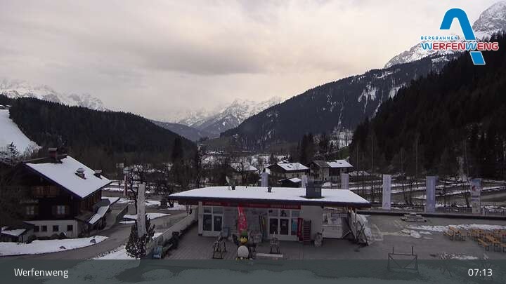 Archiv Foto Webcam Talstation Werfenweng