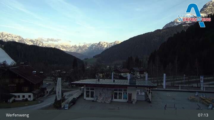Archiv Foto Webcam Talstation Werfenweng