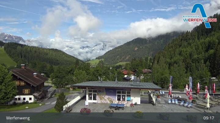 Archiv Foto Webcam Talstation Werfenweng