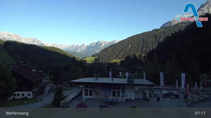 Archiv Foto Webcam Talstation Werfenweng