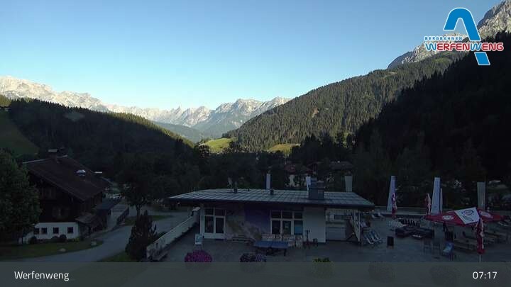 Archiv Foto Webcam Talstation Werfenweng