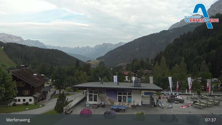 Archiv Foto Webcam Talstation Werfenweng