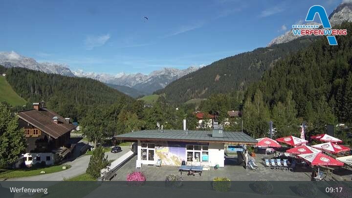 Archiv Foto Webcam Talstation Werfenweng