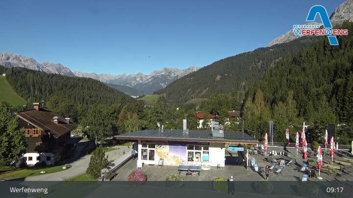 Archiv Foto Webcam Talstation Werfenweng