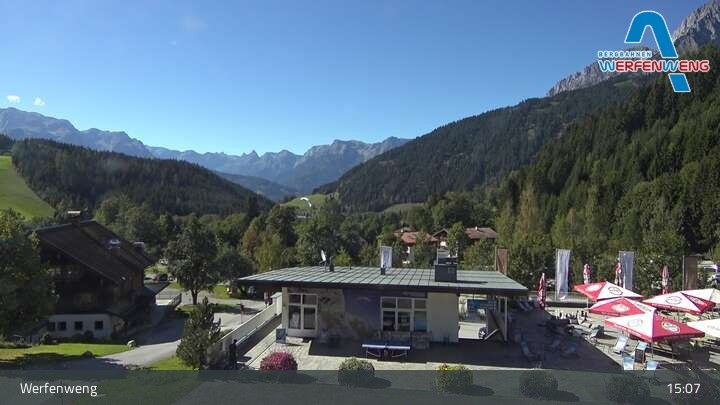 Archiv Foto Webcam Talstation Werfenweng