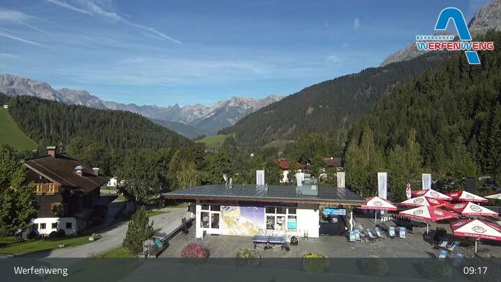 Archiv Foto Webcam Talstation Werfenweng
